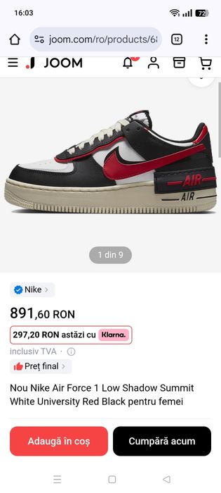 Nike Air Force 1 Shadow