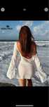 Rochie plaja alba Shein