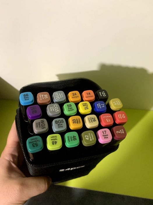 Set 24 markere noi sigilate