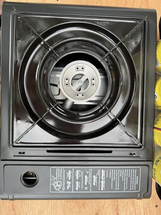 Къмпинг Газов Котлон - с 4 Бутилки в Комплект