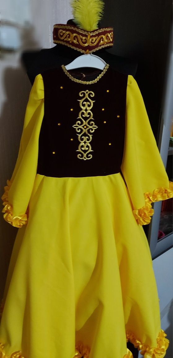 Казахское платье детское