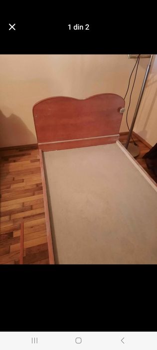 Pat copii 1.75x75 cu lazi depozitare