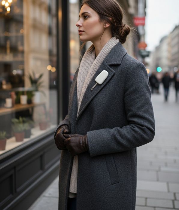 Арт Бижу! Брошка Сладолед Ръчно Изработена от Епоксидна Смола