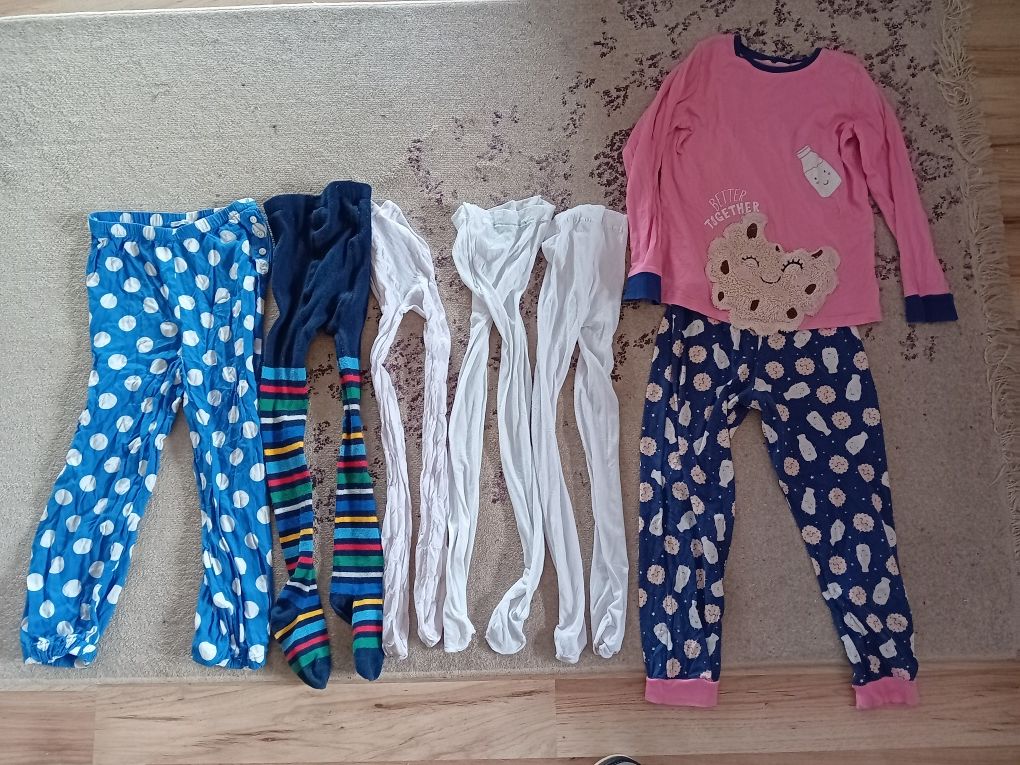 lot set pijama penti 110 116 5 6 ani sofiaman pantaloni pijamale