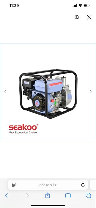 Бензиновая помпа Seakoo WP30. 4,2kw
