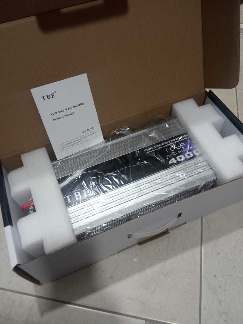 инвертор (чистый синус) инвертор TBE 4000w 12в/220в и другие инверторы