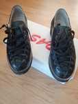 Pantofi /adidasi din  piele cu sireturi casual