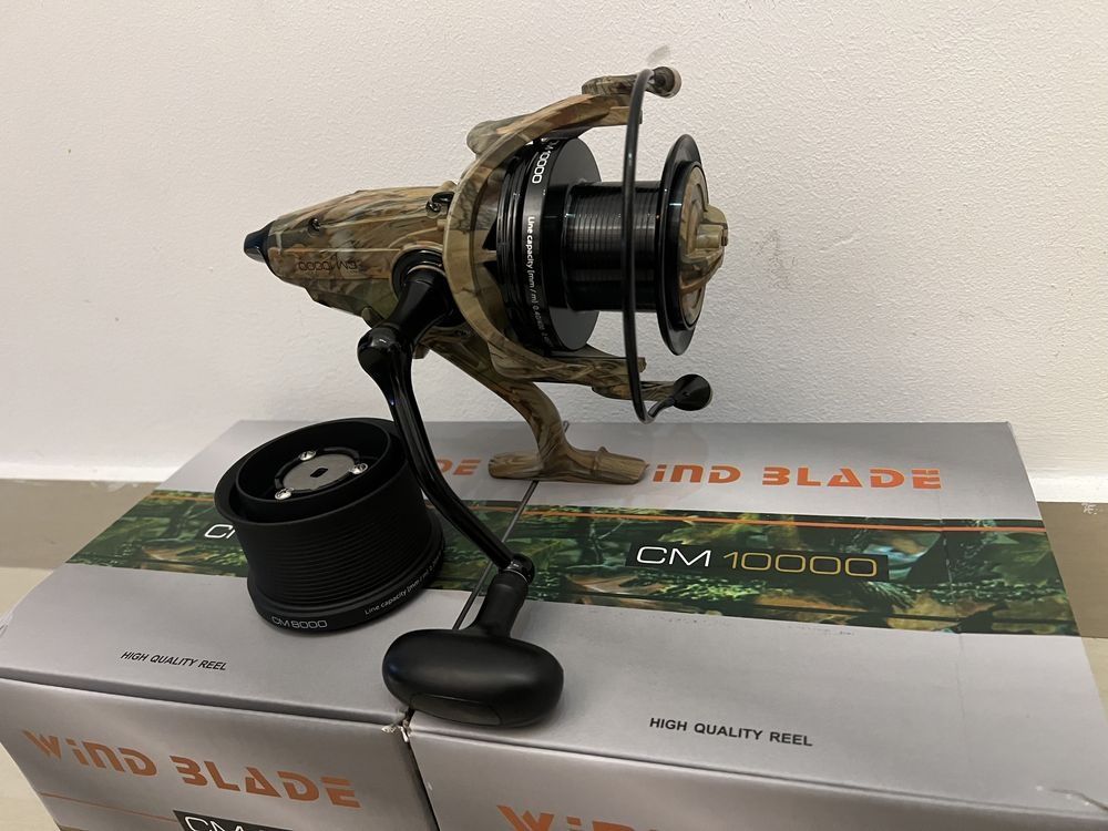 SET 4 Mulinete Wind Blade CM 10000 Camuflaj