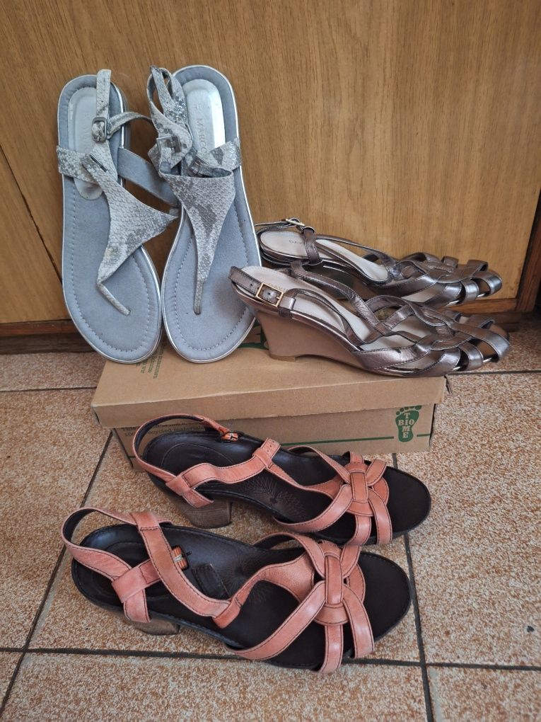 Clarks сандали N38/24N.5 sm New look оригинални обувки N39/25cm