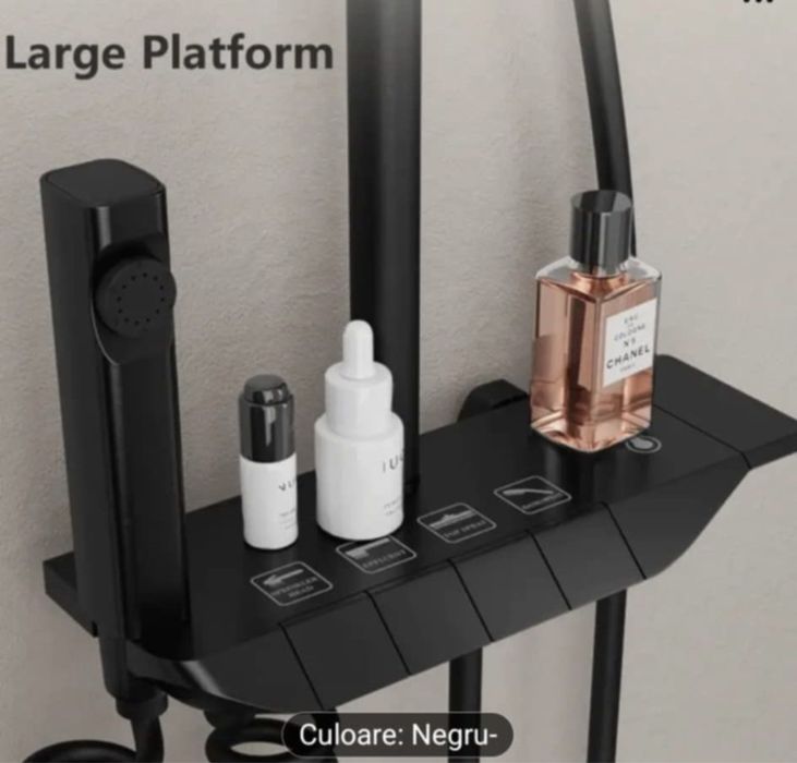 Baterie dus cada neagra si gri