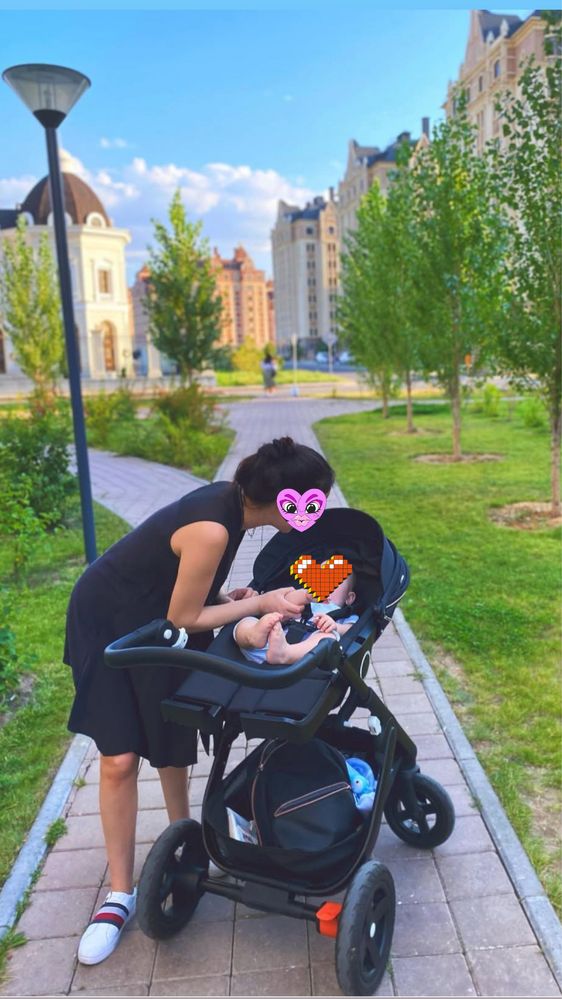 STOKKE TRAILZ коляска, люлька и прогулочная 2в1