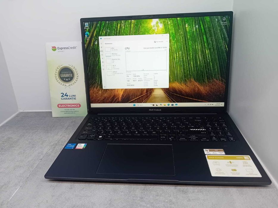 Asus Vivobook i5-12/16Gb/500Gb/XE-8Gb(Ag26)(B.44415) Garantie 2 ani!