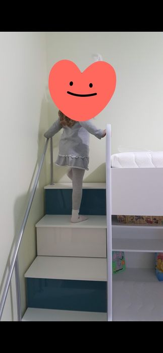 Двуетажно легло за момче/момиче