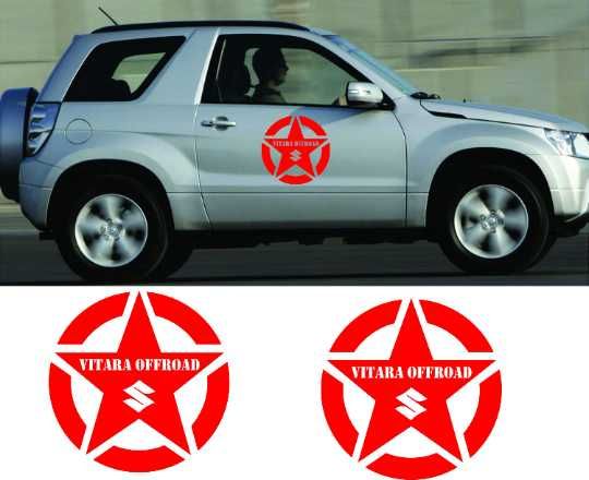 Vitara sticker Off road sticker Suzuki sticker Витара Офф Роуд 4x4