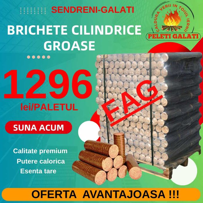 Brichete rumegus NESTRO FAG **Sendreni**Galati