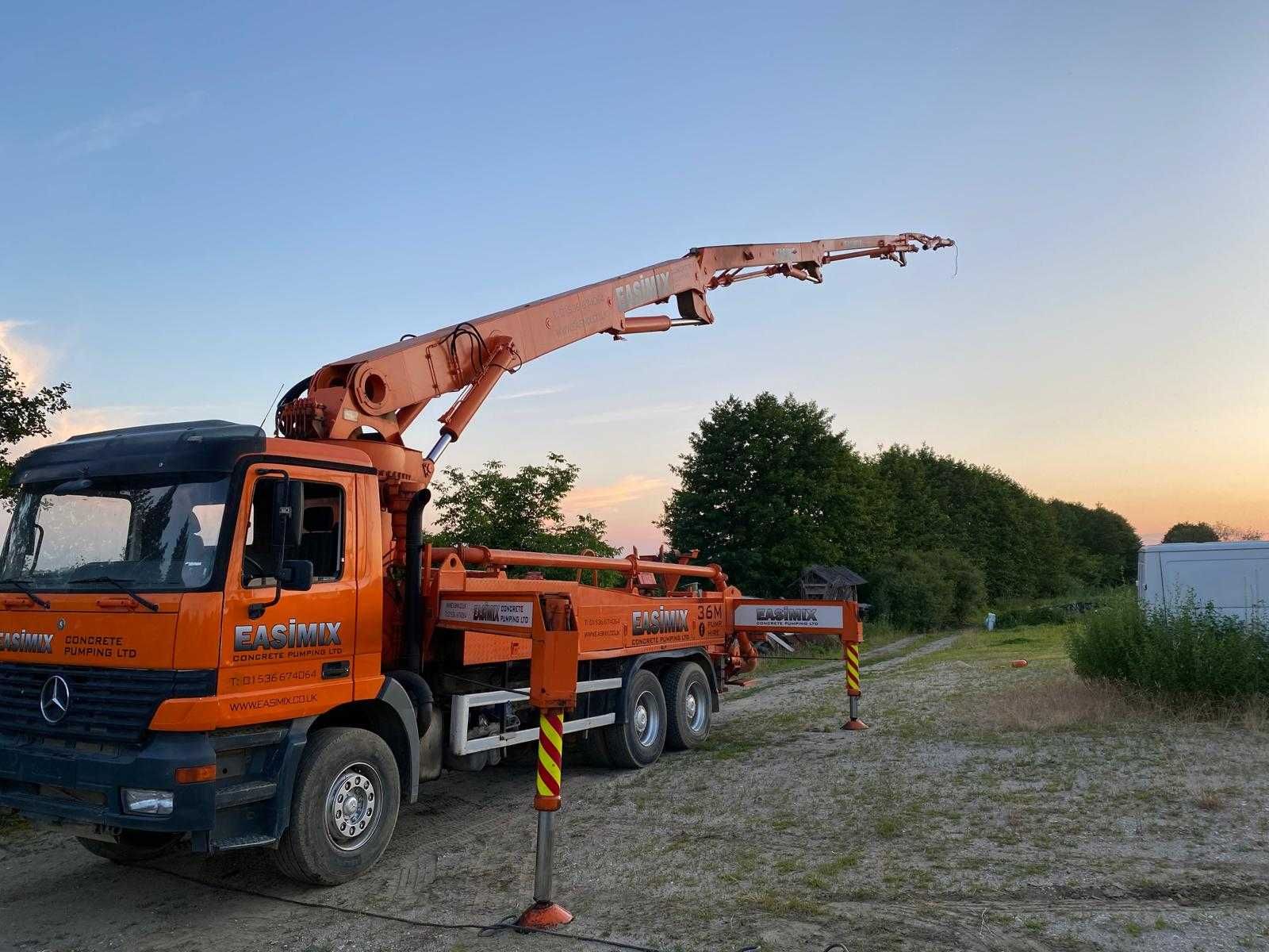 Pompa de beton Mercedes Actros 2631