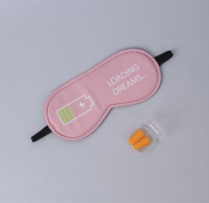 Дорожный набор: маска для сна, беруши в футляре