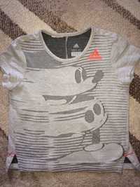 Tricou Mickey Mouse, marca Adidas, marime 5-6 ani