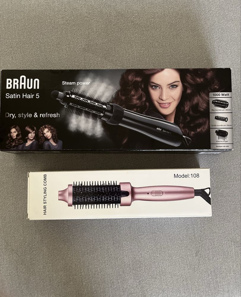 Продаю новый фен-щётку Braun AS 530 MN