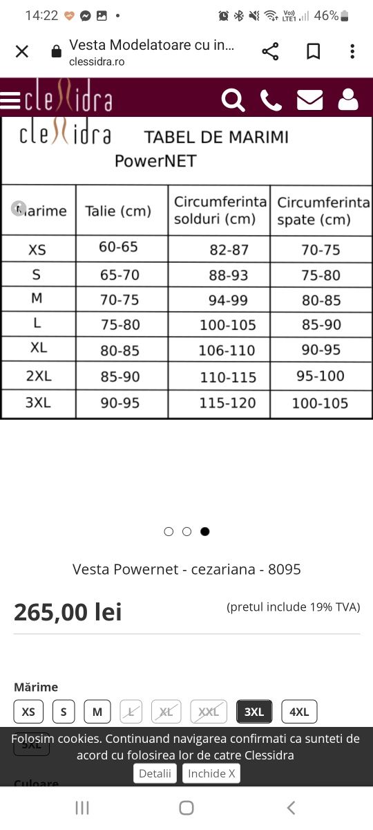 Centura postnatala cezariana