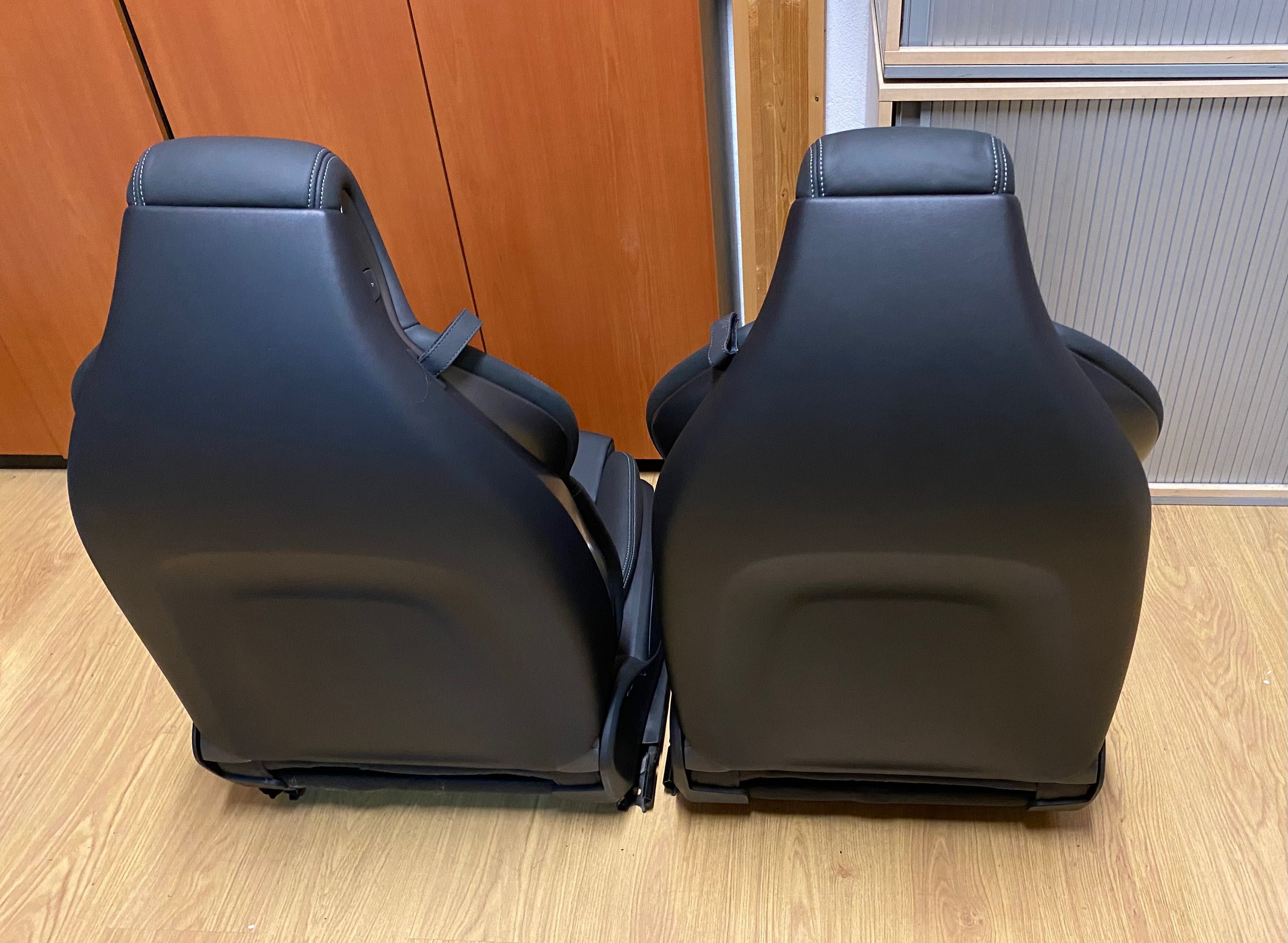 Scaune fata Audi RS5 RS4 S5 S4 A5 A4 B9 8W full piele S logo interior