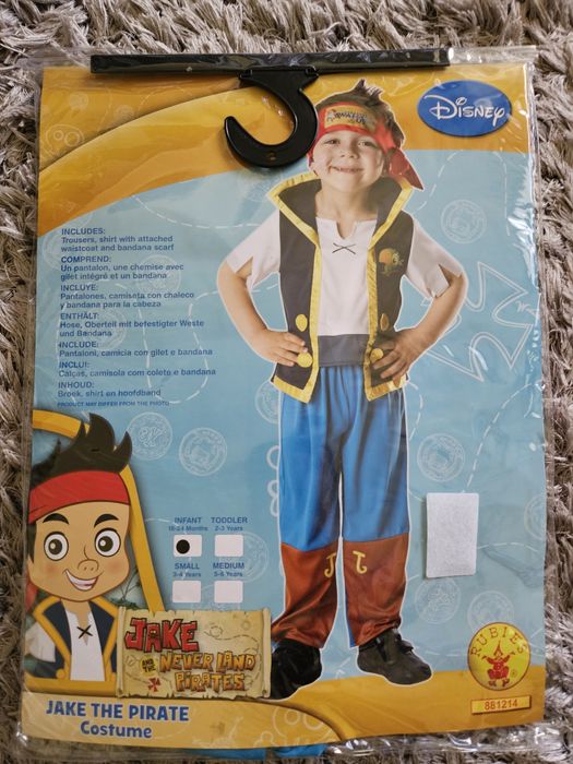 Costum 92-98-104 piratul Jacke Halloween, carnaval