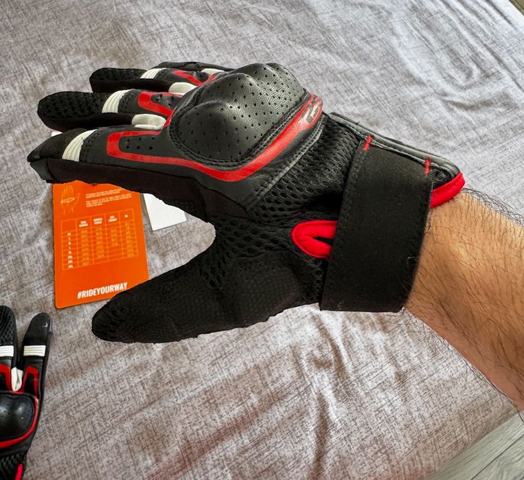 Manusi moto vara ixon rs2 piele /textil noi mărimea M