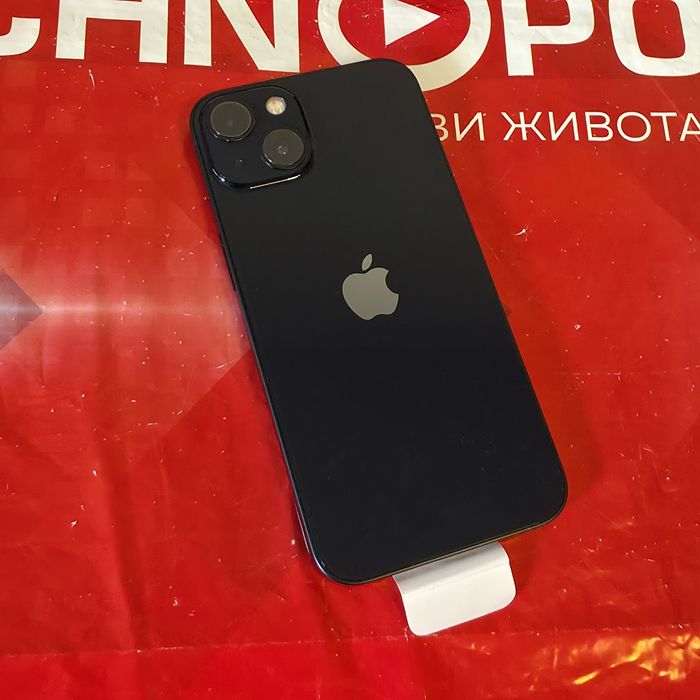 128GB iPhone 13 Технополис Гаранция 2024г. Black / Черен