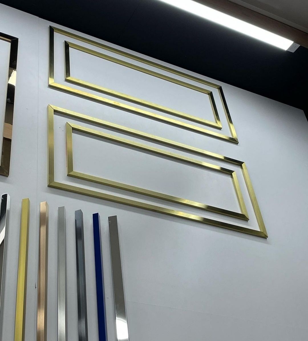 Eshik va devorlar uchun tilla profillar xizmati, Molding