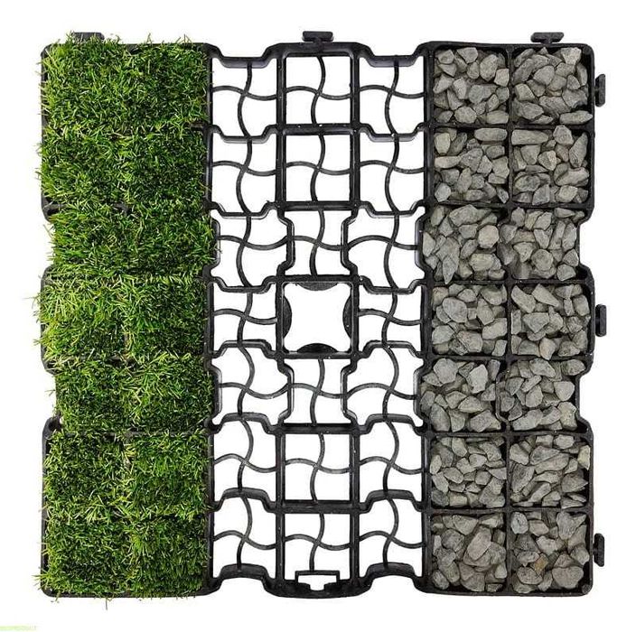 Grila parcare si terasamente 50x50 cm