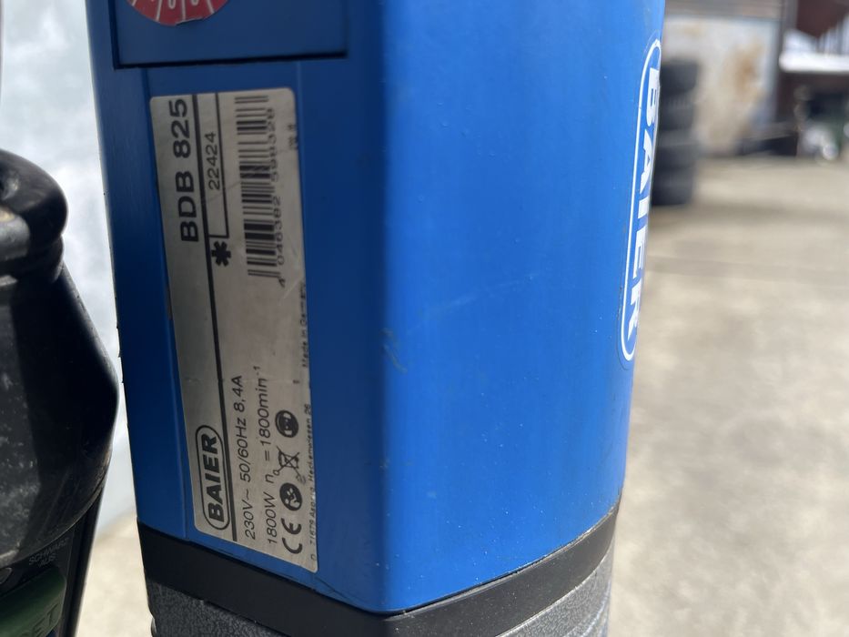 Carota masina de carotat Baier BDB 825 + stativ BTS200