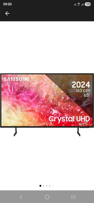 Vând Samsung tv smart 164 cm