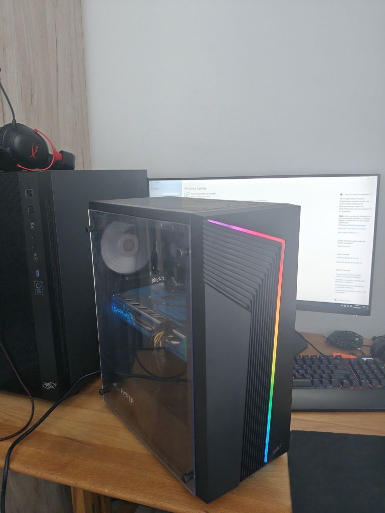 Calculator / PC Gaming Ryzen 5 2600, Sapphire Rx 580,16 gb 3000mhz