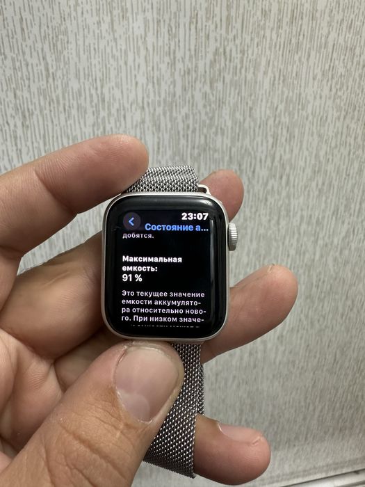 Apple watch se 40mm Batareka 91% Arginal 100%