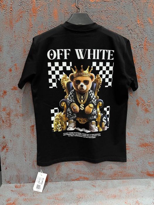 Tricou OFFWhite - 100% cotton - calitate PREMIUM
