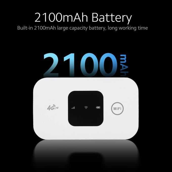 Рутер- бисквитка 4G LTE 150Mbps Преносим мобилен MiFi рутер с SIM