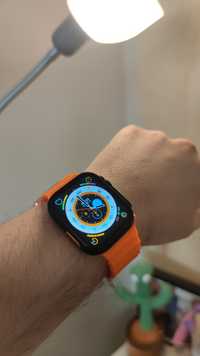 Smartwatch T800 Ultra, tip Apple, încărcare wireless