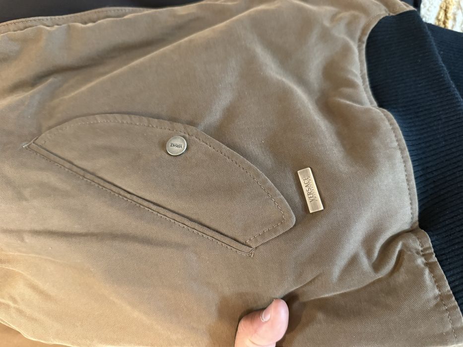 Jachetă Military Versace Originală doua fețe