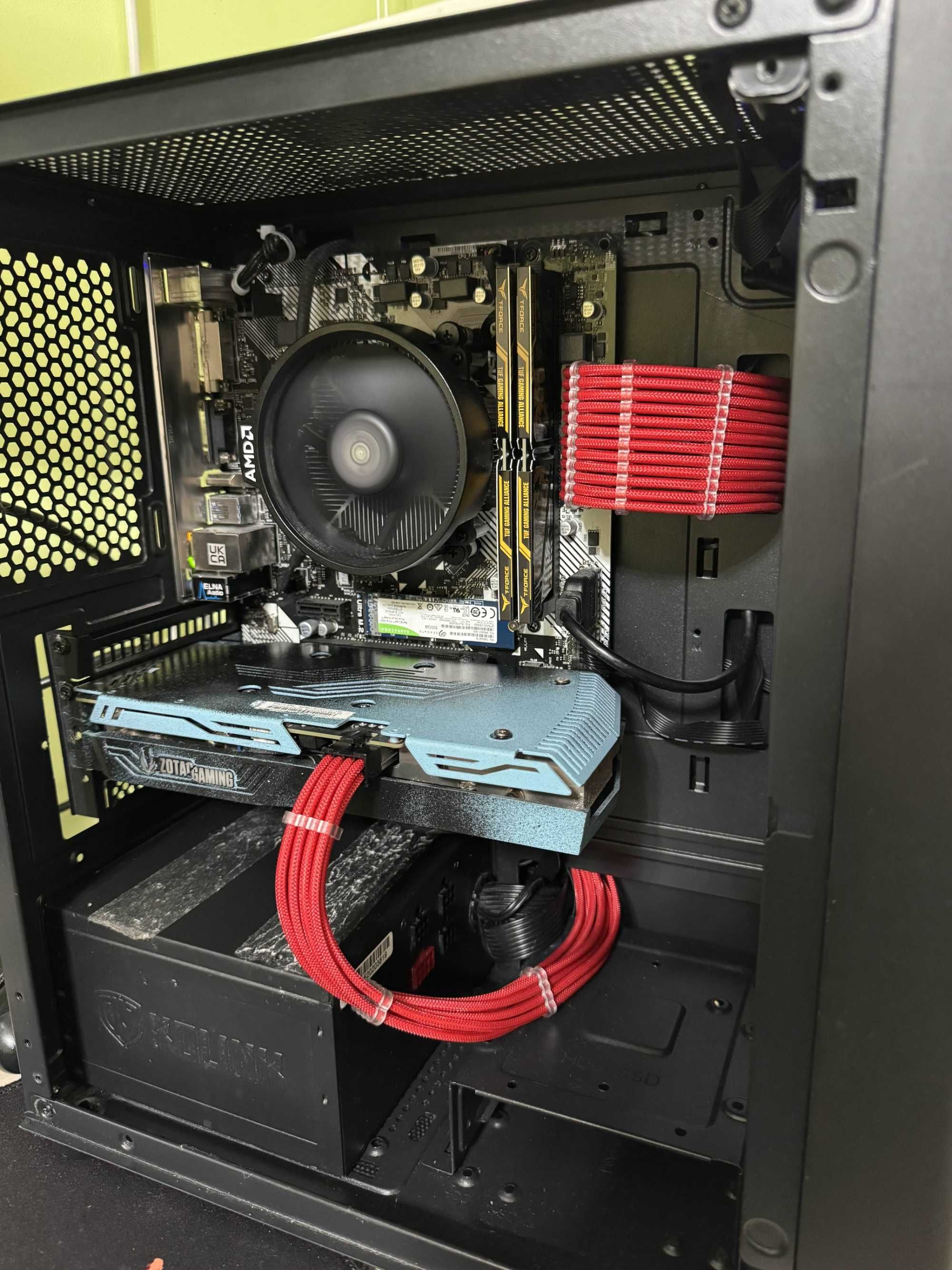 Геймърски компютър R5,RTX 3060TI, 16RAM
