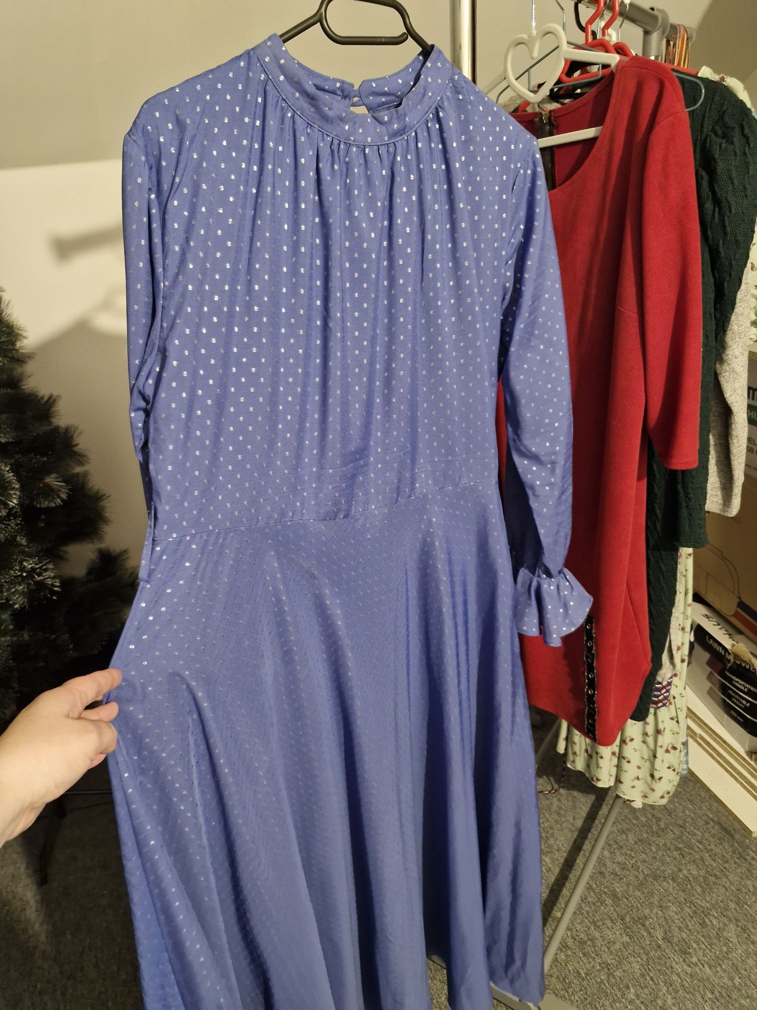 Rochie eleganta albastru marin