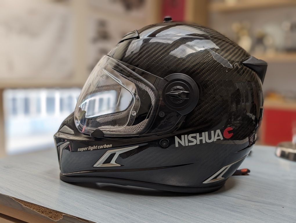 Casca moto Nishua Enduro Carbon mărime L