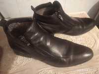 Ботинки мужские "Basconi",кожа,цигейка,42 размер