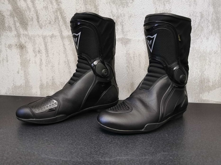 Cizme moto piele marca Dainese Gore-tex mărime 46