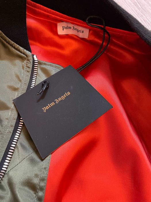 Palm Angels geaca L-XL oversize, originala, retail 1510 euro