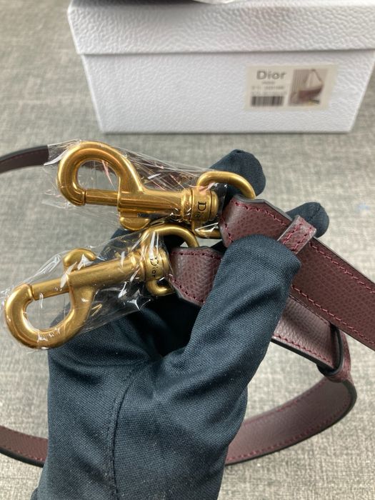 Geanta Dior Saddle Burgundy