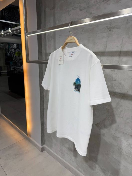 Tricou alb casa blanca colectia noua premium