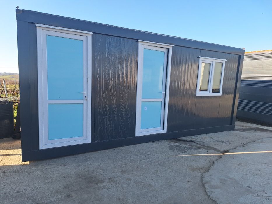 Birou container și grup sanitar