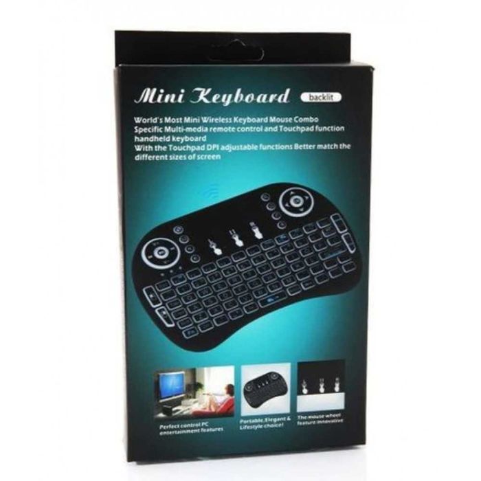 Въздушни мишки, Wireless Air Mouse за Smart TV и PC,Mini Keyboard,RGB