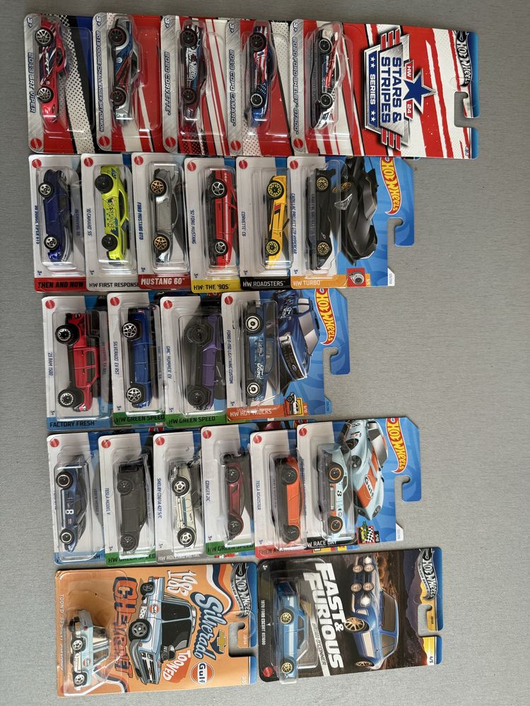 Hot wheels колички