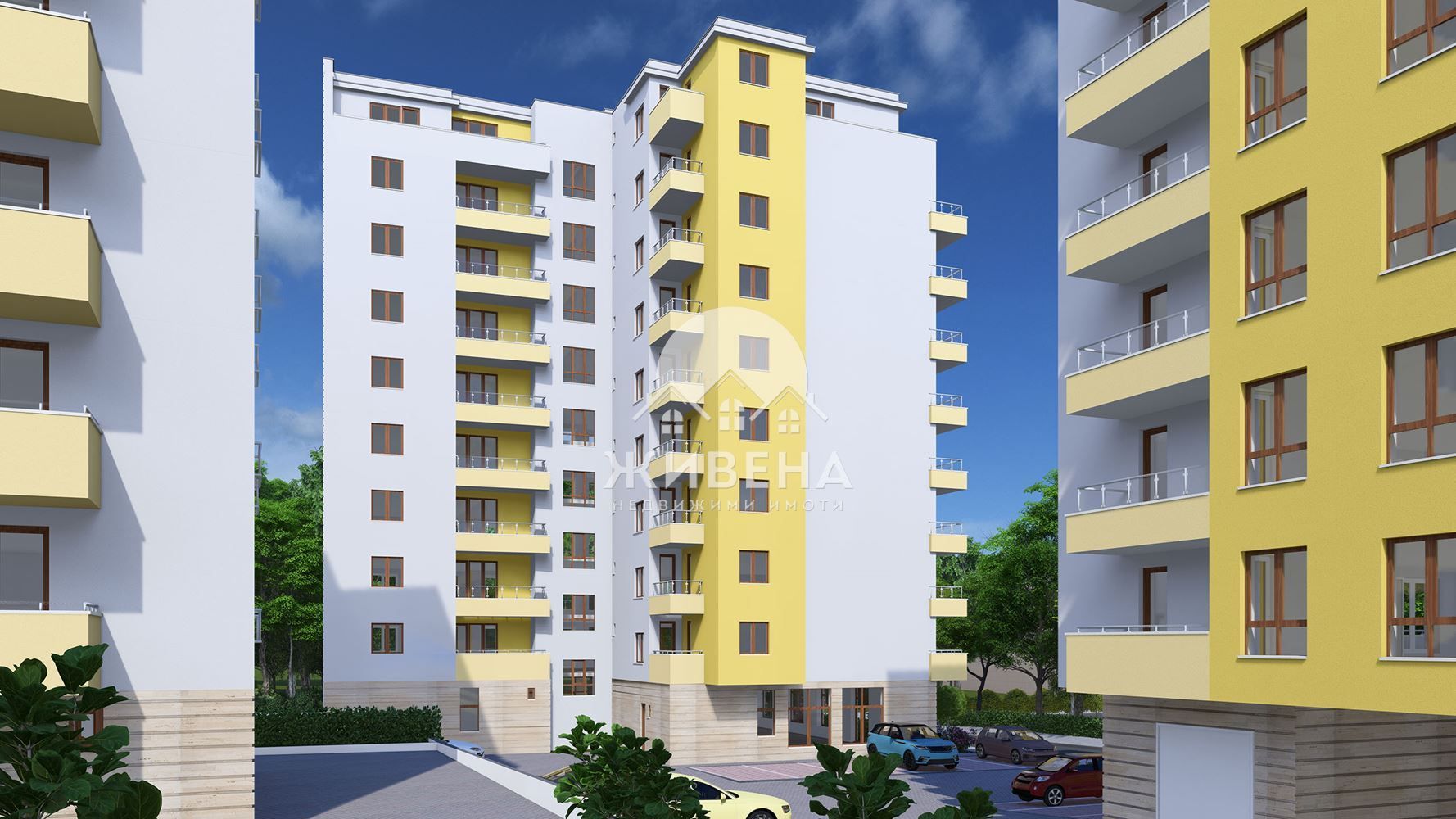 Продавам нов 3-стаен апартамент, до Техникумите и Гранд Мол